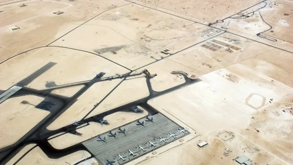 Iran’s missile strike on Qatar’s Al Udeid Air Base (above) on June 23 was straight from Supreme Leader Ali Khamenei’s playbook. Photo: U.S. National Archives