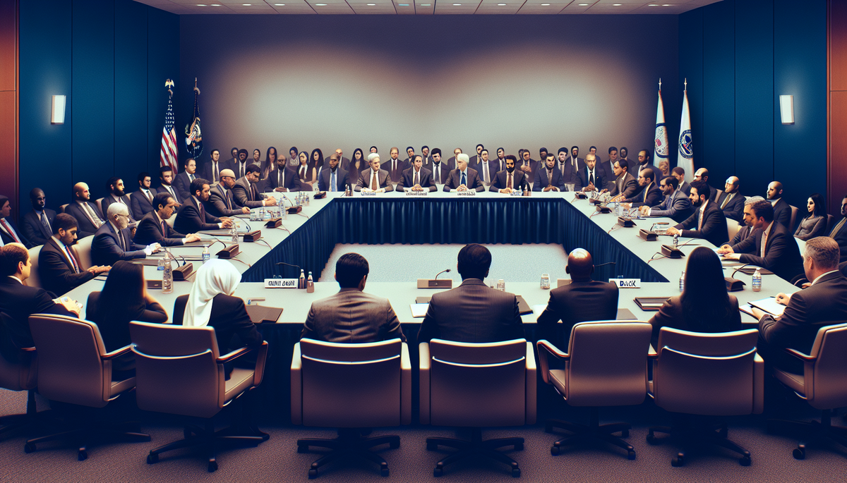 Policy conference on Middle East issues in Washington DC.